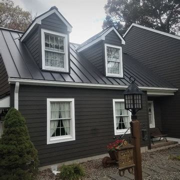 Dark Bronze Metal Roof - Photos & Ideas | Houzz