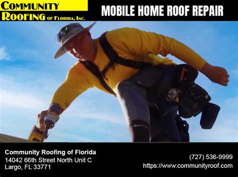 Mobile Home Roof Repair | Flat Roof Repair from Community Roofing