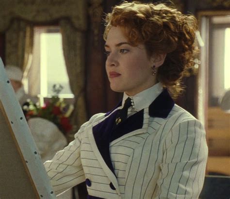 Kate Winslet as Rose DeWitt Bukater in Titanic (1997). | Titanic movie ...