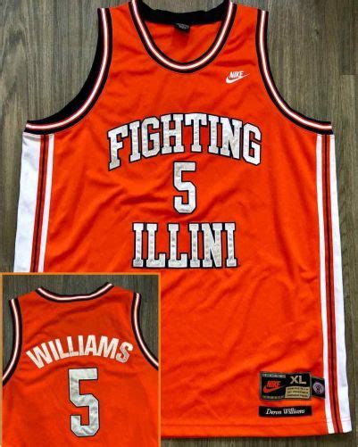 Illinois Fighting Illini Jersey History - Basketball Jersey Archive