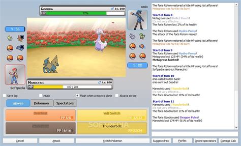 Pokemon Online Battle Simulator Download, Review, Screenshots