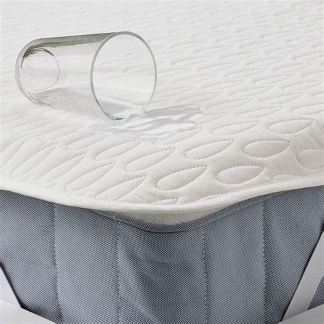 SOTNÄTFJÄRIL waterproof mattress protector, Single - IKEA