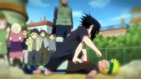 Sasuke And Naruto Fighting