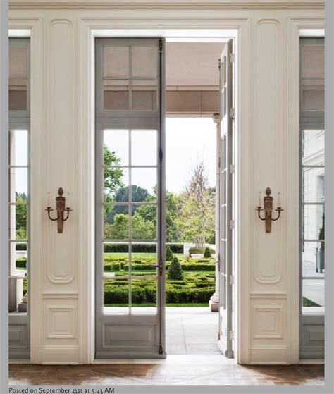 Pin on HH | French doors interior, House design, Home interior design