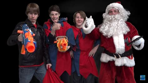 Nerf War: Christmas Warfare - YouTube