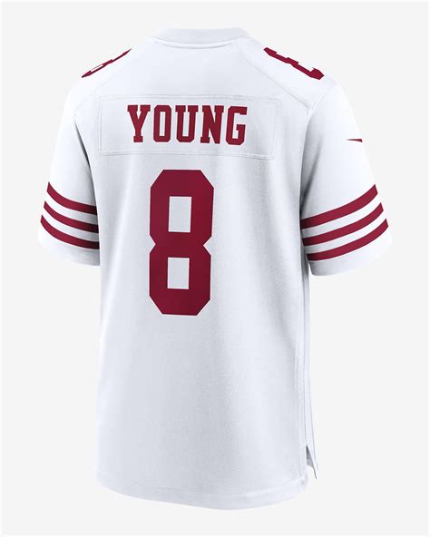 NFL San Francisco 49ers (Steve Young) Men's Game Football Jersey. Nike.com