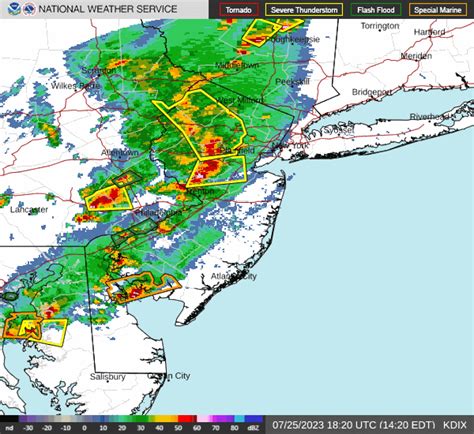 N.J. weather: Severe thunderstorm warnings, flood alerts triggered by ...