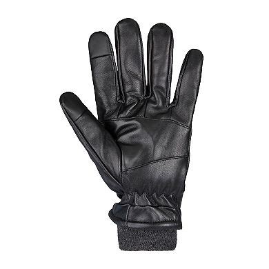 Men's Dockers® Cuffed Leather Touchscreen Gloves