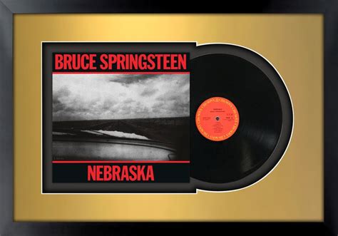 Bruce Springsteen Nebraska Album Vinyl LP Record Framed and | Etsy