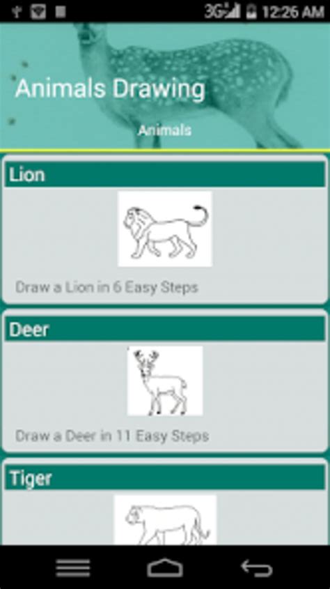 Animals Drawing for Android - Download