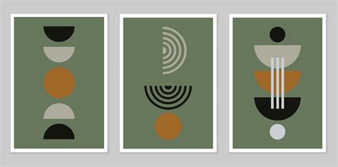 A set of abstract posters. 14273395 Vector Art at Vecteezy