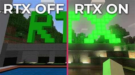 Minecraft Rtx Comparison