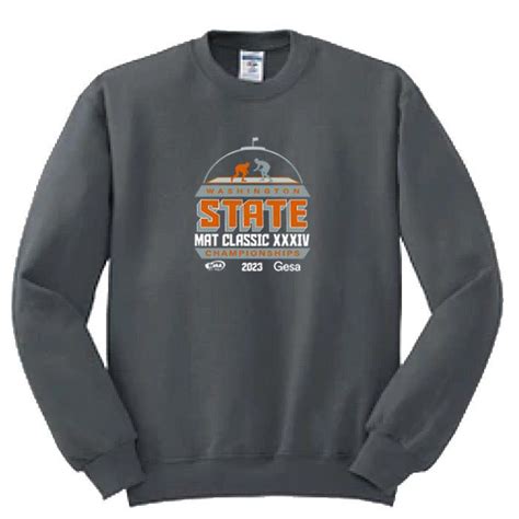 WIAA 2023 State Wrestling Mat Classic Championship Crewneck