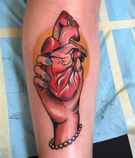 Heart In Hand by @beauguenin at Masterwork Tattoo in Indianapolis ...