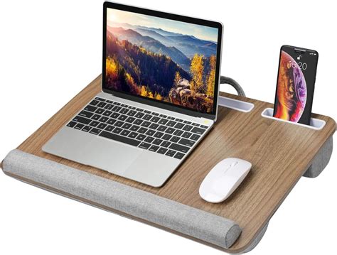 Amazon.com: HUANUO Lap Desk - Fits up to 17 inches Laptop, Built in ...