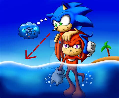 Water You Scared Of Sonic? by SikyuSonic on DeviantArt