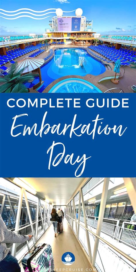 Cruise Embarkation Day Tips - EatSleepCruise.com