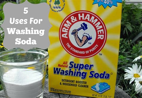 Smile for no reason: 5 Cleaning Uses For Washing Soda