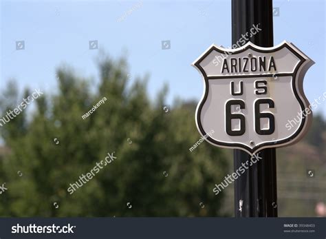 Route 66 Historical Sign Arizona Stock Photo 39348403 | Shutterstock