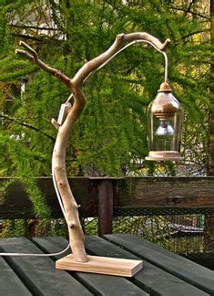 Branch lamp. I'm making one of these!! LOVE IT !! •♥•Hippie Hugs with Love, Michele•♥• Driftwood ...