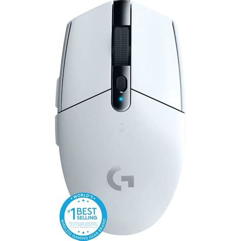 Mouse gaming wireless Logitech G305 LightSpeed Hero 12K DPI, Alb - eMAG.ro