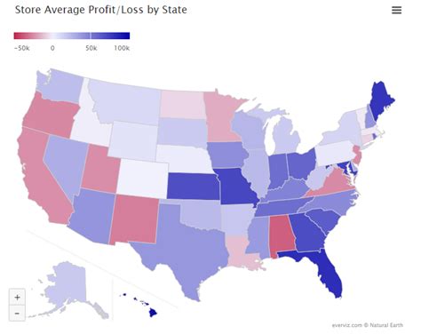 Population Density Choropleth Map