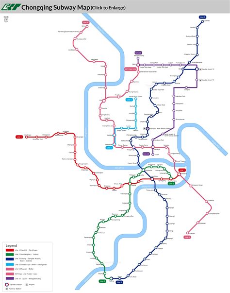 China Chongqing Map: City Layout, Subway, Hotels