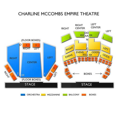 Empire Theater Seating Chart - Theater Seating Chart