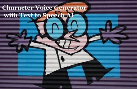 AI Character Voice Generator: Generate a Voice for Character