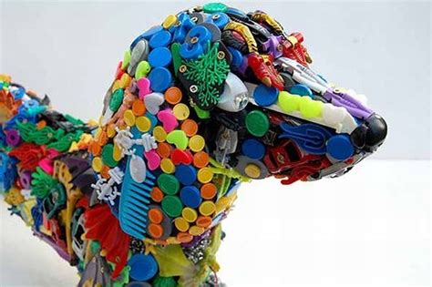 Recycled Toy Sculptures - Green Diary - A comprehensive guide to sustainable hacks, green tips ...