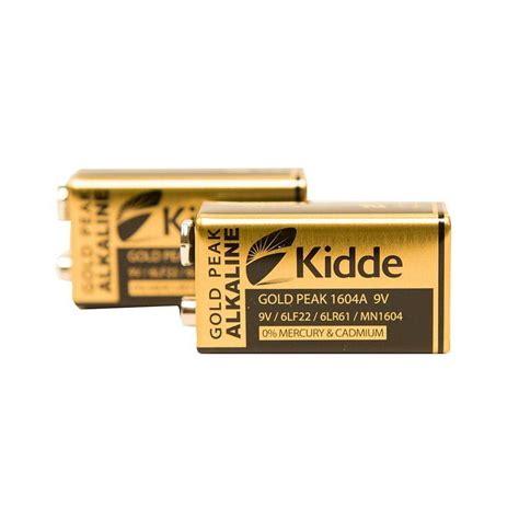 Kidde 9-Volt Smoke Detector Replacement Batteries 21026967 - The Home Depot