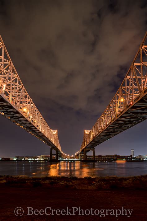 Mississippi River Bridges Vertical