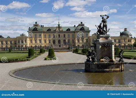 Drottningholm Palace Gardens Stock Image - Image of lovon, photograph: 75641649