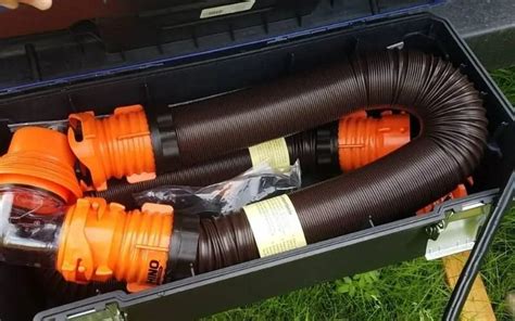 5 Clever DIY RV Sewer Hose Storage Ideas - RVing Know How | Hose storage, Rv, Camper hose