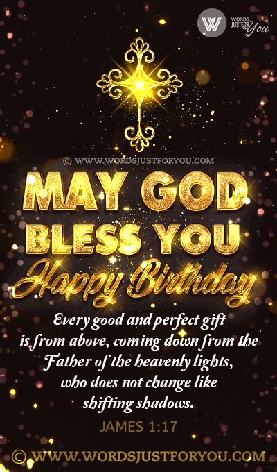 Bible Verse Birthday Gif » WordsJustforYou.com - Original Creative Animated GIFs