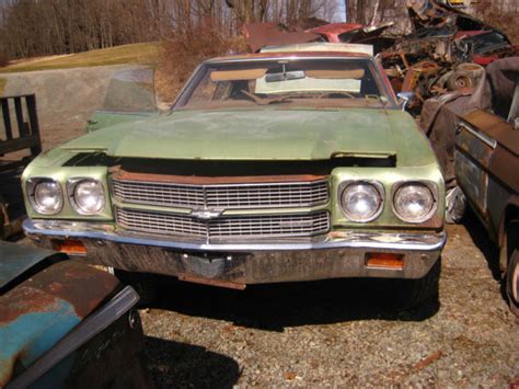 1970 CHEVROLET CHEVELLE SS 454 CLONE RESTORATION PROJECT for sale: photos, technical ...