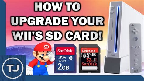 How To Upgrade A Wii's SD Card! - YouTube