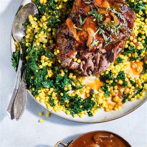 Apricot-Braised Lamb with Israeli Couscous - Recipes List