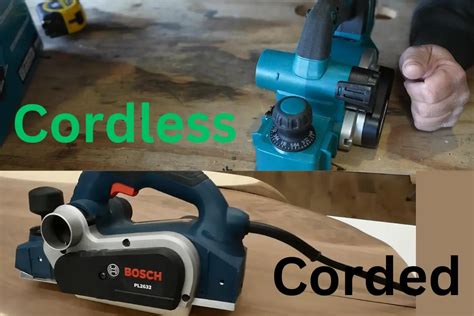 Corded vs Cordless Planer [7 Key Differences]