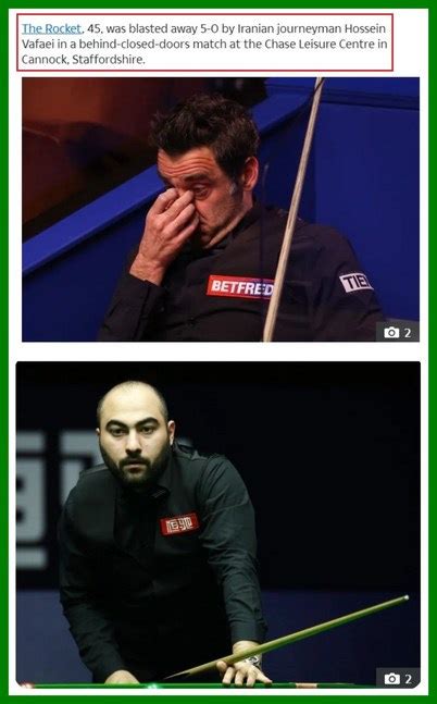 iroon.com: Photos: Hossein Vafaei Is The Best In snooker