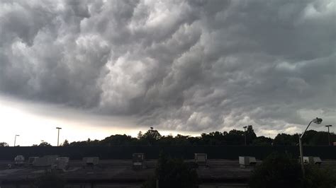 Timelapse video: Storm clouds roll in over Towson - YouTube