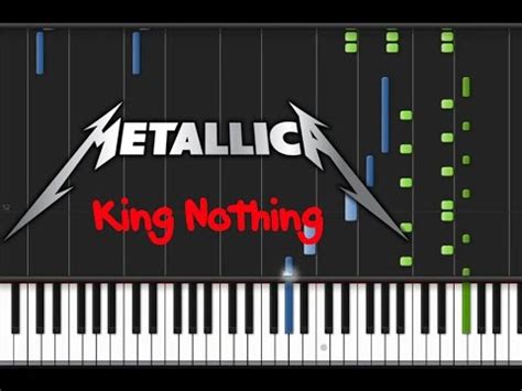 Metallica - King Nothing Synthesia Tutorial - YouTube