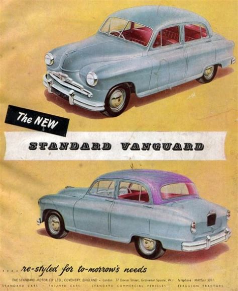 Tavernaside Classic: 1955 Standard Vanguard Phase III – Resting After A ...