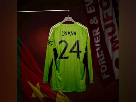 Manchester United's new signing Andre Onana will wear jersey number 24