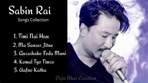 Sabin Rai Songs Collection | Nepali Pop Songs - YouTube