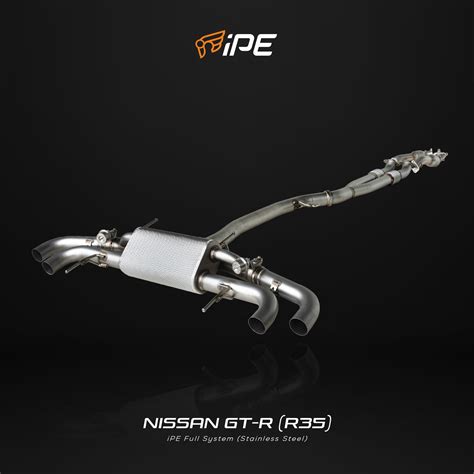 Nissan GT-R (R35) Valvetronic Exhaust System – iPE Official