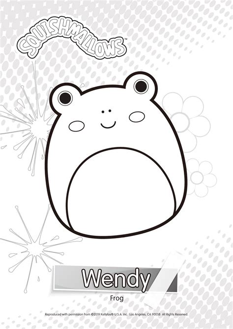 Squishmallows Wendy Coloring Pages. Frog Coloring Pages, House Colouring Pages, Coloring Pages ...