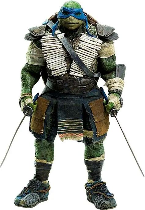 Teenage Mutant Ninja Turtles 2014 Movie Leonardo 16 Collectible Figure Threezero ThreeA - ToyWiz