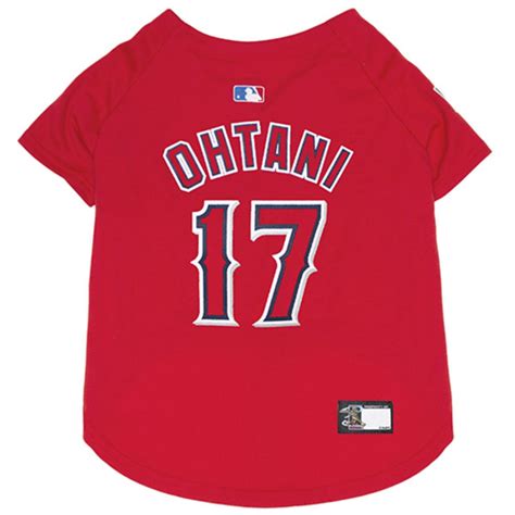 Los Angeles Angels Shohei Ohtani Dog Jersey -... | BaxterBoo