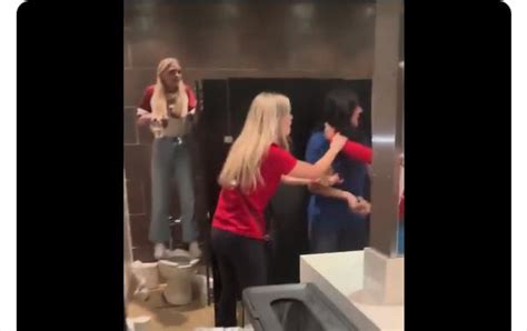 Girl Fight in World Series Bathroom - Woodward Sports Network